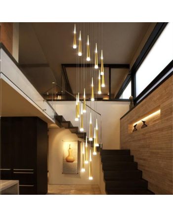 Pegasi Rain Staircase Chandelier